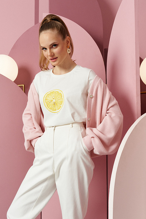 Футболка "Кемер" - Лимоны   