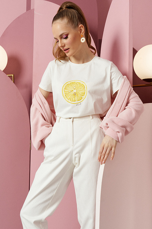 Футболка "Кемер" - Лимоны   