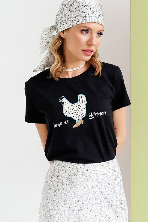 Футболка «Кемер» Коко черный   