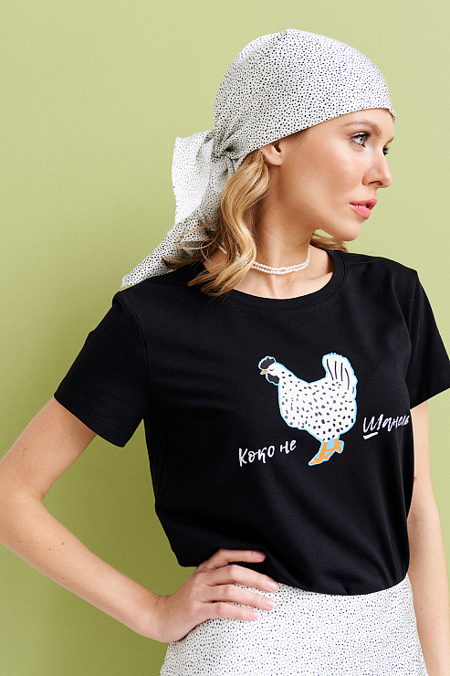 Футболка «Кемер» Коко черный   